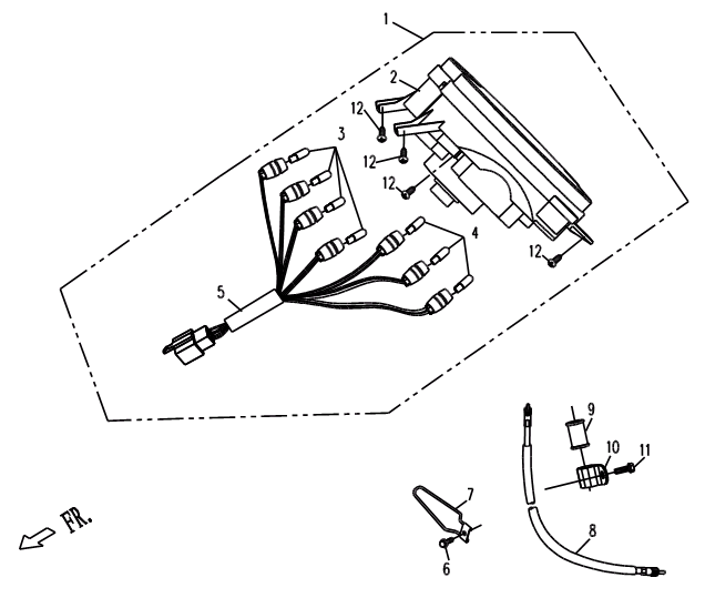 Pegasus 150 Odemeter Parts